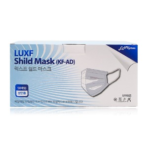 럭스프 쉴드 마스크 국내생산 KF-AD 의약외품 비말차단 마스크 50매